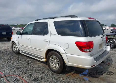 2005 Toyota Sequoia Limited V8 z USA, uszkodzony, nr VIN 5TDZT38AX5S252033